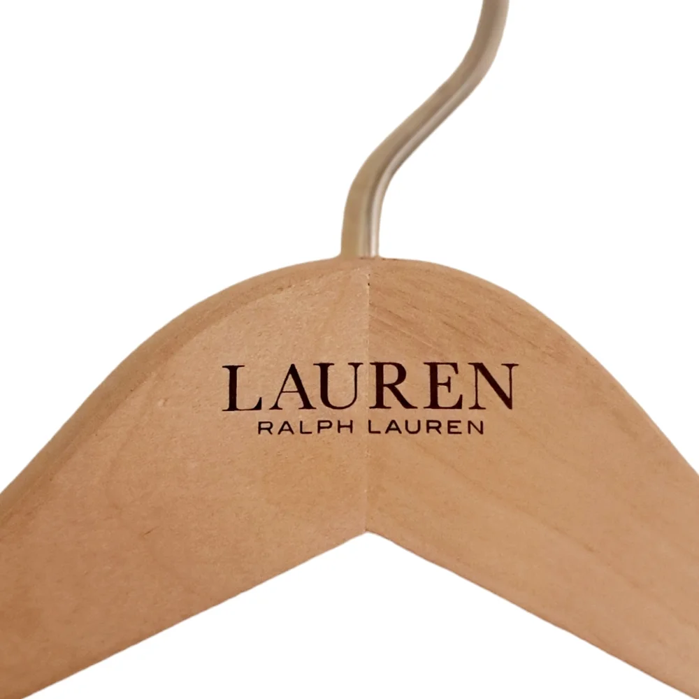 Ralph Lauren Wooden Pant Hanger Set